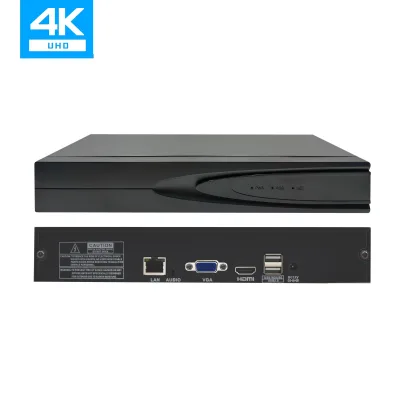 H.265+ 10 Channel Network Video Recorder for High-Definition Surveillance NVR Supports 4K HDMI Output
