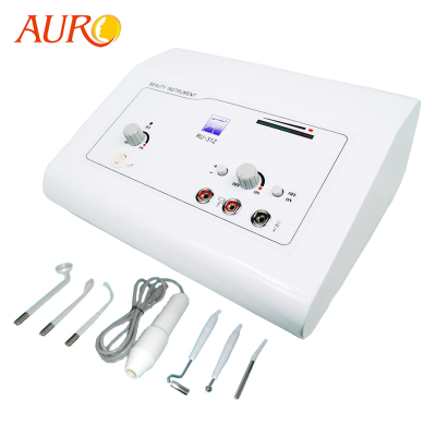Au-312 Auro Skin Treatment Galvanic and High Frequency Desktop Beauty Salon Machine