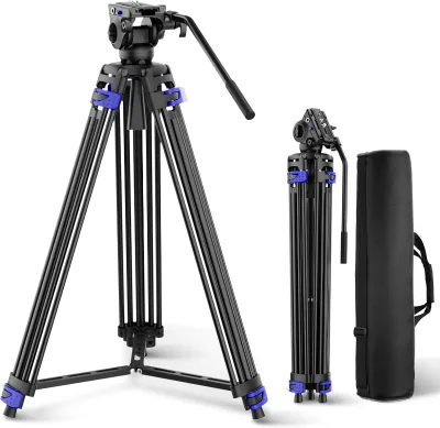 Factory Price Large Lightweight Digital Portable Camera Tripod for Video Camera Heavy Duty Tripod Heavy Tripod