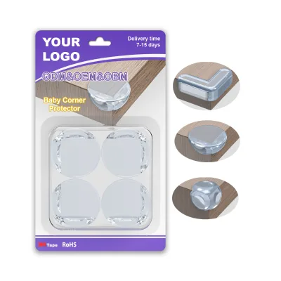 PVC Baby Corner Protector with Sharp Edges for Kids-Custom Color & Logo ODM/OEM Available