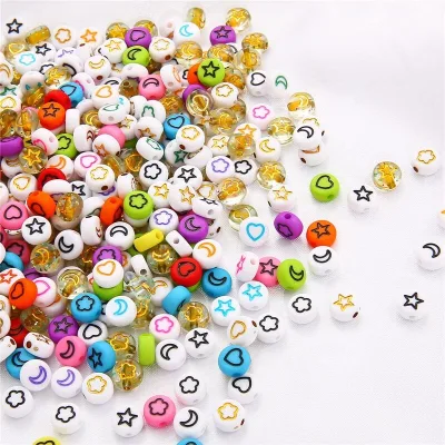Wholesale 2022 Hot Selling 100pcs/bag 4*7mm Acrylic DIY Alphabet Letter Beads for Jewelry Making