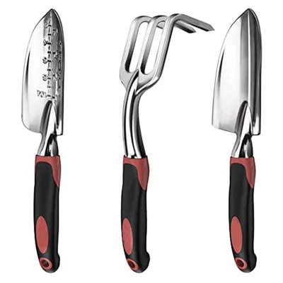 Manual Three-piece Multi-purpose Mini Gardening Tool Set
