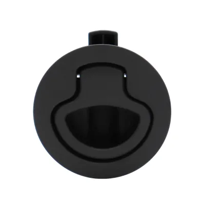 Round Pull Ring Lock Embedded Handle Lock Knocker-shape Round Pull-type Door Cam Locks Flush Pull Slam Latch