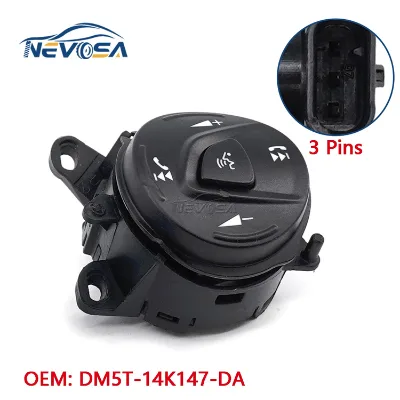 Nevosa DM5T-14K147-DA New Steering Wheel Combination Switch ABS Material for C-Max II