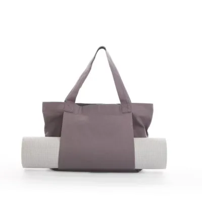 Hot Outdoor Canvas Yoga Storage Shopping Bag Custom Single Shoulder Gym Yoga Mat Storage Shopping Bag for Fitness Bag