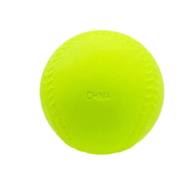 12inch PU Training Softball ,Polycore Filled Solid Pattern Softball Competition Softball Ball