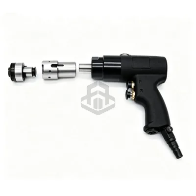 Impact Resistant Plastic Housing Pneumatic Tapping Gun Anti Drop Damage for Rough Workshop Operation