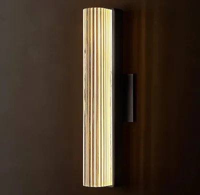 Modern Luxury Wall Sconce Light Indoor Brass Glass Crystal Wall Light Wall Pendant Lamp Hardwar