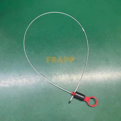 High Flexible Metal Cable Oil Dipstick 1360mm for Sca-nia 124 K Series Bus OE 1765323 Factory Wholesale