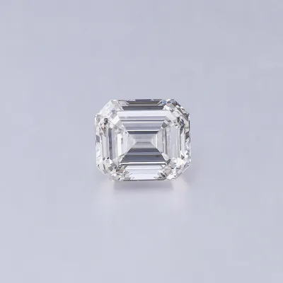 3.05carat F Color VS1 Clarity in Stock High End Qualified Loose Emerald Cut CVD Diamond for Sale