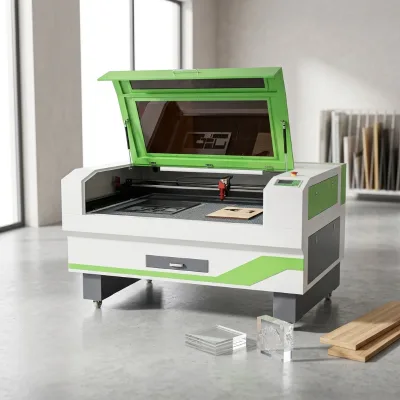 MC 1300x900mm 1390 60W-150W Wood Acrylic MDF Fabric Water Cooling AI Supported CO2 Laser Cutting Machine