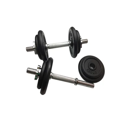 Custom High Durable Black Cast Iron Rubber Coated Competition Weight Plate 1.25kg 2.5kg 20kg 25kg Barbell Bumper Plate Logo