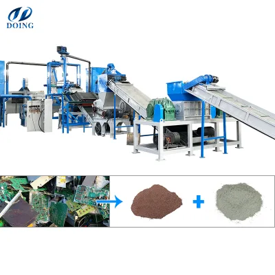 New Condition Pcb Board Electronic Metal Gold Extraction E Waste Recycling Equipment