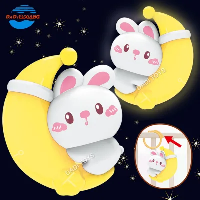 Cartoon Moon Rabbit Baby Soothing Led Lamp Baby Night Light