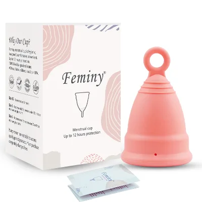 Wholesale Solf Copa Menstrual Con Anillo Copa Menstrual Paquete Copas Mestruales Cups Silicone