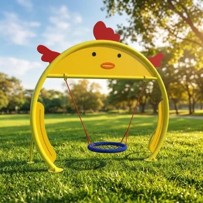 Honson Amusement Park Outdoor Playground Equipment Kids Play Toddler Swing Sets