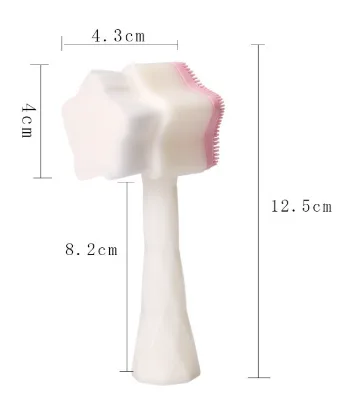 Star Type Face Washing Brushes