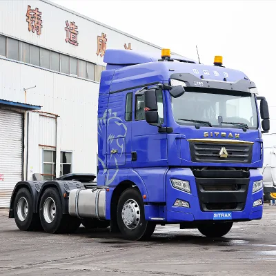 Srock New 2025 Sitrak 540hp Euro 5 6*4 10wheels AMT Air Suspension LHD Heavy Duty Tractor Trucks Head for Sale