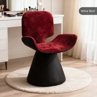 Modern Style Fabric Makeup Light Luxury High-end Feel Main Bedroom Makeup Dressing Table French Dressing Dining Hotel Chair