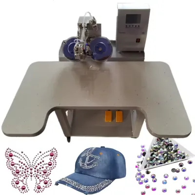 Rhinestone Setting Machine Ultrasonic Pearl Rhinestone Hotfix Transfer Fixing Machine Computer Rhinestone Attaching Machine