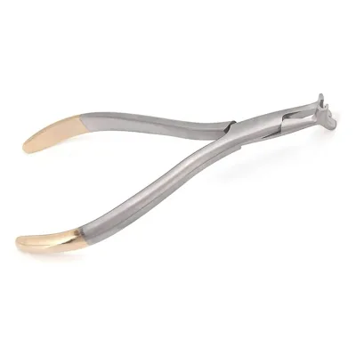 Stainless Steel Dentist Plier Functional Arch Wire Distal End Bend Forceps Hammer Head Orthodontic End Bending Plier