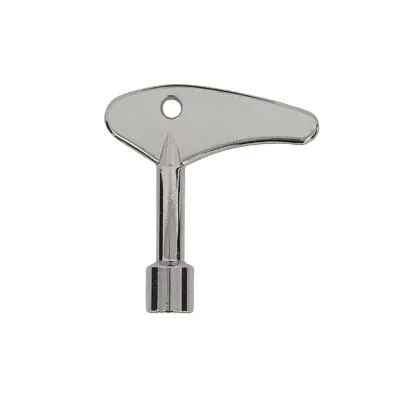 Factory HB203 Stainless Steel Triangle Key for Distribution Box Electrician Equipment Cabinet Door Key Truck Multi-Function Key