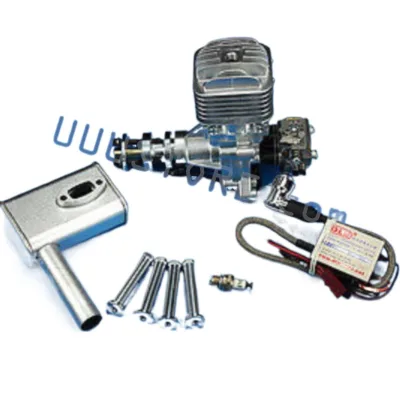 DLE30 Gasoline Engine W/Electronic Ignition & Muffler for 30CC Fix Wing Model Aircraft Model Plane Updated