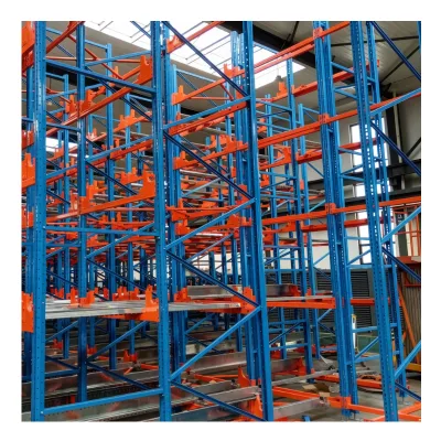 DJ Manufacturer Designing and Processing Heavy-duty Cold Storage Racks Factory Workshop Warehouse High-level Shuttle Racks