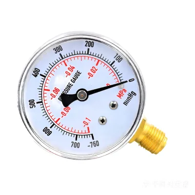 Pressure Gauge EN 837-1 304SS Material 0-1MPa Range IP65 Protection High Precision Engineering Mechanical Manufacturing