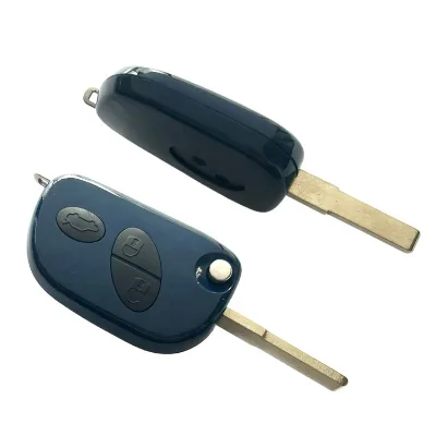 High Quality 3 Button Flip Key Shell Key Replacement Shell for Maserati Car Key case