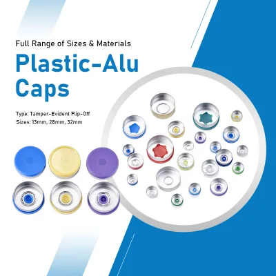LINUO Molded Glass Bottle Packaging Custom OEM Factory Supply Medical Grade Custom Size Export Ready Custom Vial Caps