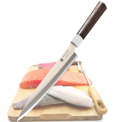 Super Japanese Carbon Steel Fish Fillet Sashimi Slicing Knife