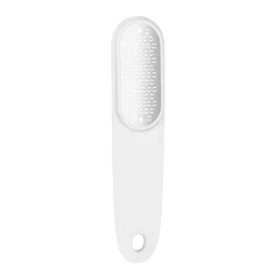 Manufacturers Wholesales Pedicure Supplies New Style Storable Household Foot Rub Board Plastic Handle Stainless Steel Foot File