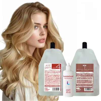 Japanese Hair Neutralizer Perm Lotion Set Ph4 Best Hair Rebonding Brands Wholesale