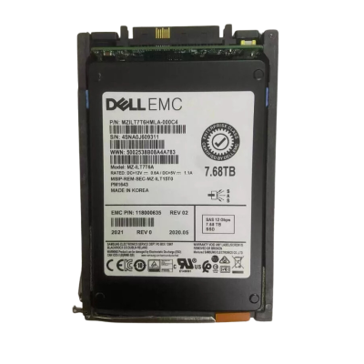 For PowerStore 7.68 TB Internal SATA HDD Disk Drive