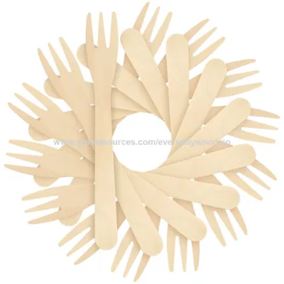 Wood spoon woodenfork and spoon set