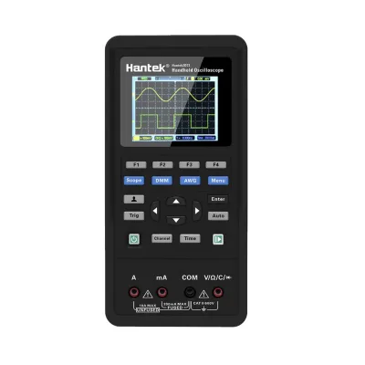 Hantek Oscilloscope 2D42 3in1 40mhz Digital Oscilloscope Waveform Generator Multimeter USB 2 Channels Portable LCD Display