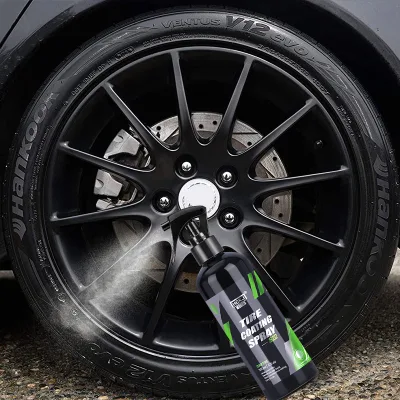 Tyre Gloss HGKJ S22 Tire Coating Spray Hydrophobic Sealant Wax for Car Wheel Auto Care Re-black Shine Chemistry Filler