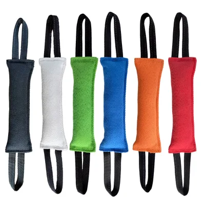 Tear Resistance Burlap Biting Harrow Hemp Bite Stick Grinding Teeth Dog Bite Stick