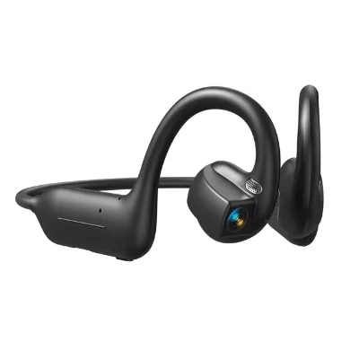 AI Smart Translation Sports 800W HP Bluetooth Wifi Camera Earphones for Running, Cycling Fitness Video Photo Recording Music