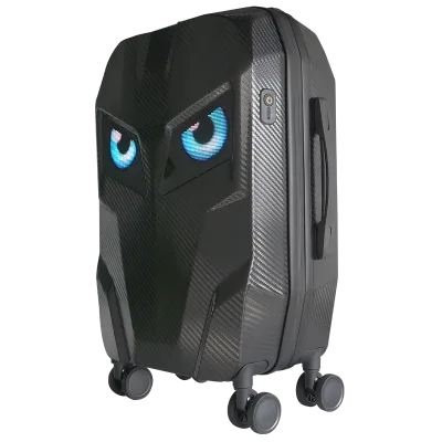 Large Capacity Bluetooth Waterproof LED Charging LED Sports Luggage ABS Anti-Theft Gym Travel Bag