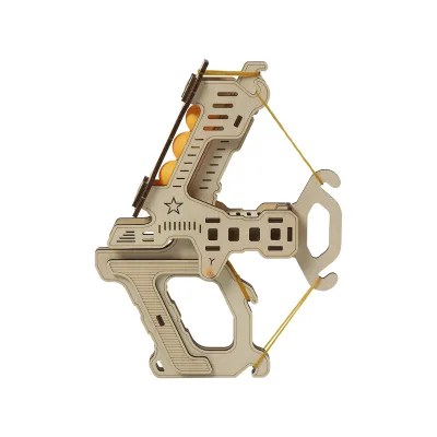 Laser Cutting DIY Toys crossbow 3D Wooden Puzzle Toy Assembly Model