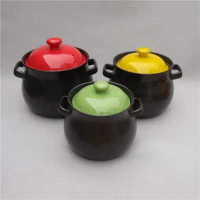 Porcelainlarge Cooking Pot, Multi-purpose Cooking Pot, Fire Resistance Cooking Pot