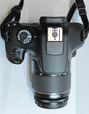 Original Used Cannon 4000D Compact SLR Digital Camera FHD Image 18-55mm Lens