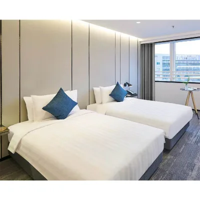 2022 New Arrivals Good Quality Washable Fabric Indian Cotton Duvet Cover Hotel Bed Sets for Resort Hotel