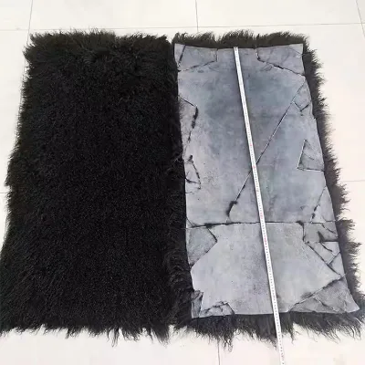 Sheepskin Area Rug, Versatile Fluffy Wool Cover in Multiple Sizes Perfect for Bedrooms Chair Covers, or Motorcycle Seats