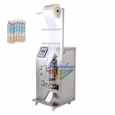 Automatic Small Business Vertical Ice Candy Packing Machine Liquid Ice Pop Lolly Stick Pouch Filler Form Fill Seal