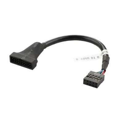 USB3.0 20pin Male to USB2.0 9pin Female Motherboard Male Female Housing Adapter Cable