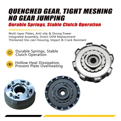 YX Durable Aluminum/Copper Springs Stable Clutch Operation Multi-layer Plates Anti-slip Strong Power Integrated Assembly