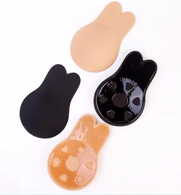 Silicone Bonded Invisible Bra Lifting Breathable Breast Patch Women's Reusable Lingerie Underwear Accessories